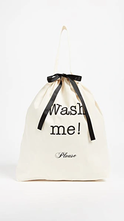 Shop Bag-all Wash Me Travel Bag In Natural/black