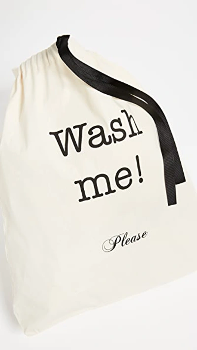 Shop Bag-all Wash Me Travel Bag In Natural/black