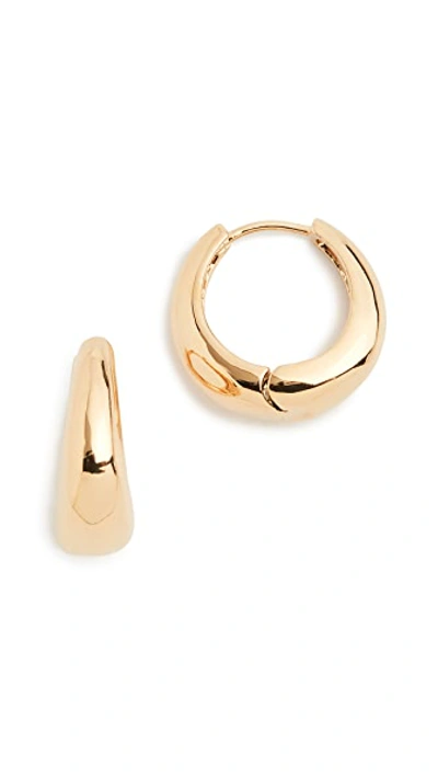 Shop Luv Aj The Marbella Hoops In Gold