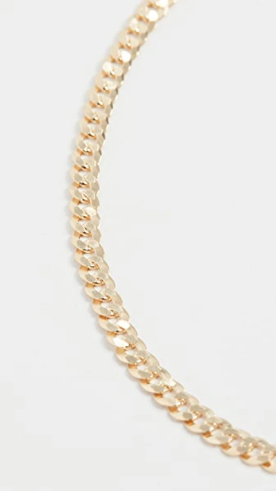 Shop Adinas Jewels Extra Flat Cuban Chain Necklace