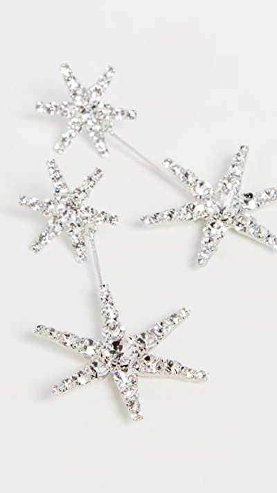 Shop Jennifer Behr Estee Earrings In Crystal