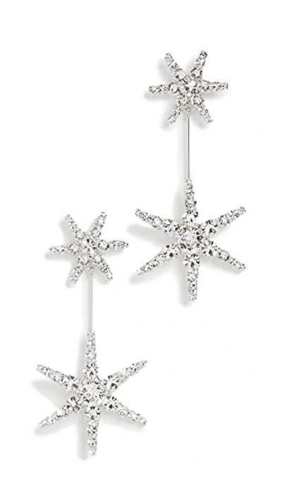 Shop Jennifer Behr Estee Earrings In Crystal