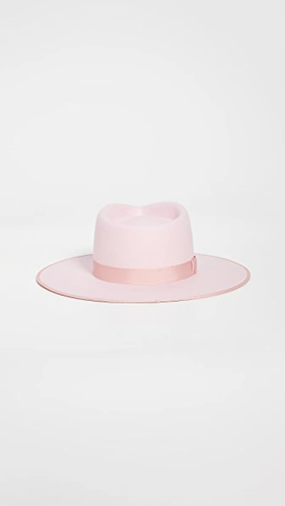 Shop Lack Of Color Stardust Rancher Hat In Dusty Pink