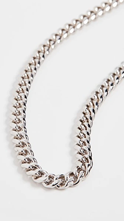 Shop Alexa Leigh Nili Statement Chain Necklace In Sterling Silver