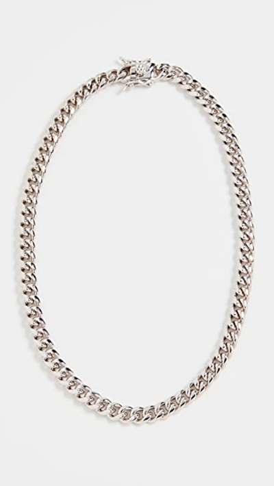 Shop Alexa Leigh Nili Statement Chain Necklace In Sterling Silver