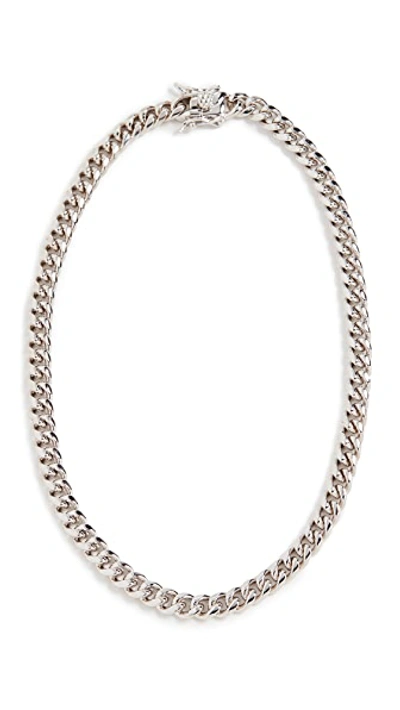 Shop Alexa Leigh Nili Statement Chain Necklace In Sterling Silver