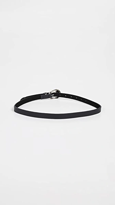 Shop B-low The Belt Baby Frank Belt In Black/silver