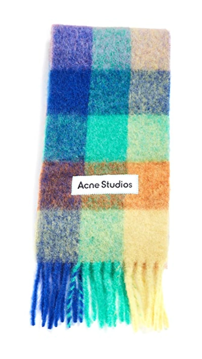 Shop Acne Studios Fuzzy Scarf
