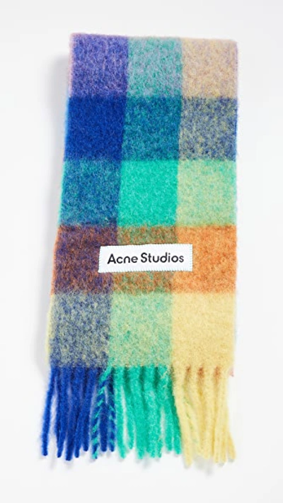 Shop Acne Studios Fuzzy Scarf