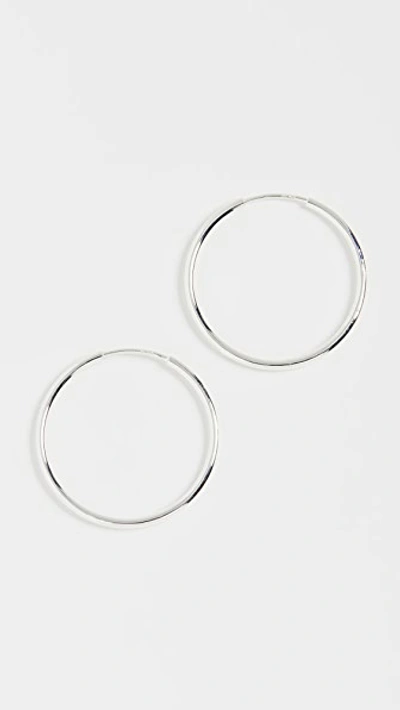 Shop Argento Vivo 30mm Endless Hoops