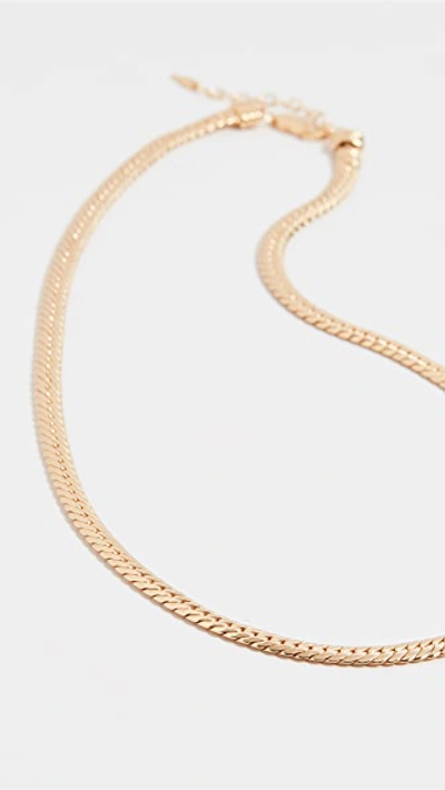 Shop Missoma Gold Camail Snake Chain Necklace