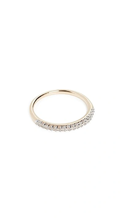 Shop Adina Reyter 14k Pave Band Ring In Gold