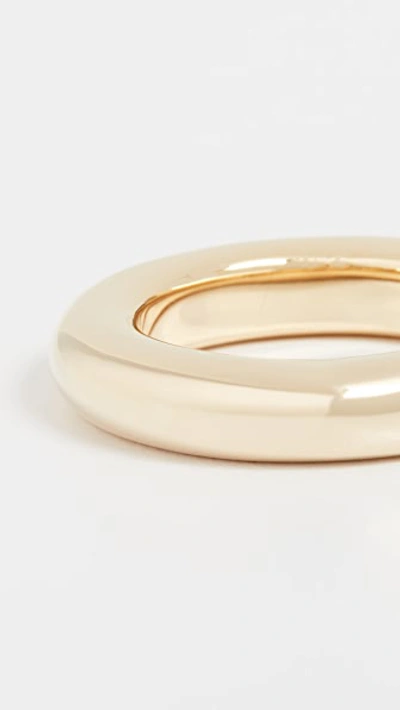 Shop Luv Aj Amalfi Tube Ring In Gold