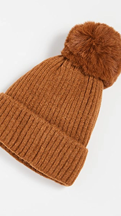 Hat Attack Rib Lined Pom Hat