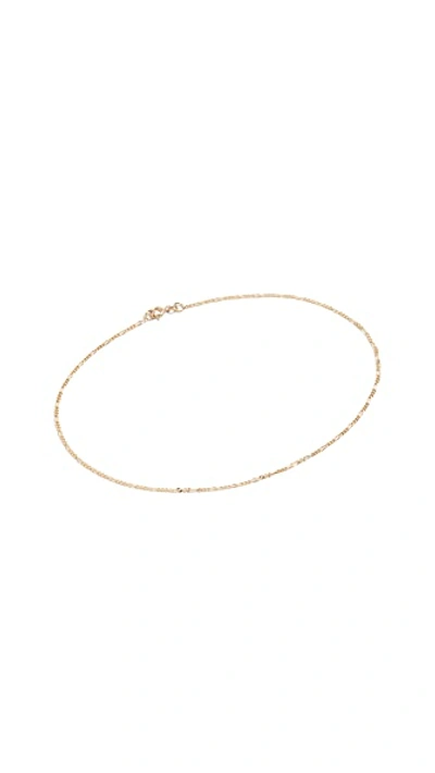 Shop Ariel Gordon Jewelry 14k Gold Figaro Anklet