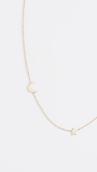 Shop Ariel Gordon Jewelry 14k Starry Night Necklace In Yellow Gold