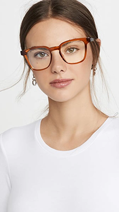Shop The Book Club Blue Light Twelve Hungry Bens Glasses In Clay Spruce