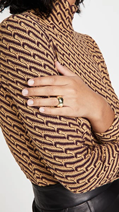 Shop Jules Smith Thick 2 In 1 Ring Set In Gold