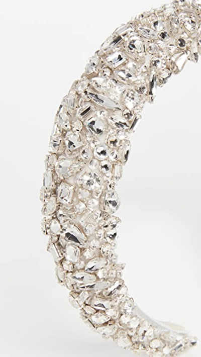 Shop Jennifer Behr Czarina Headband In Crystal