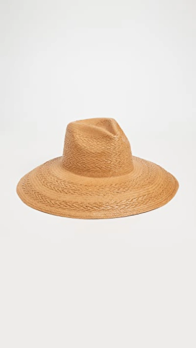Shop Freya Redwood Straw Hat In Butterscotch