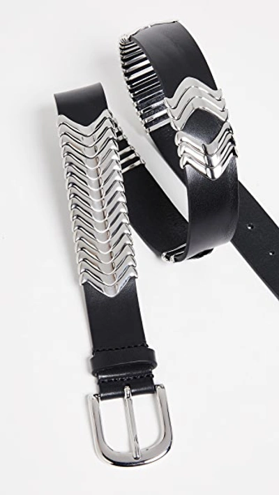 Shop Isabel Marant Tehora Faithful Belt In Black