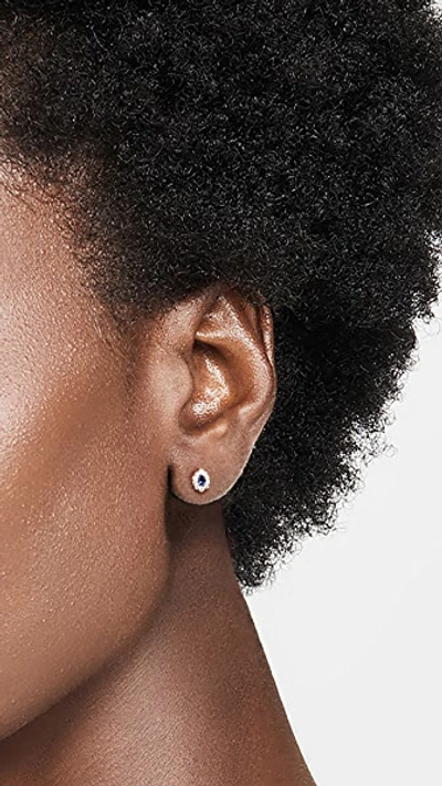 Shop Adina Reyter 14k Sapphire + Diamond Earrings