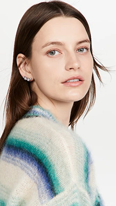 Shop Isabel Marant A Wild Shore Earrings In Transparent