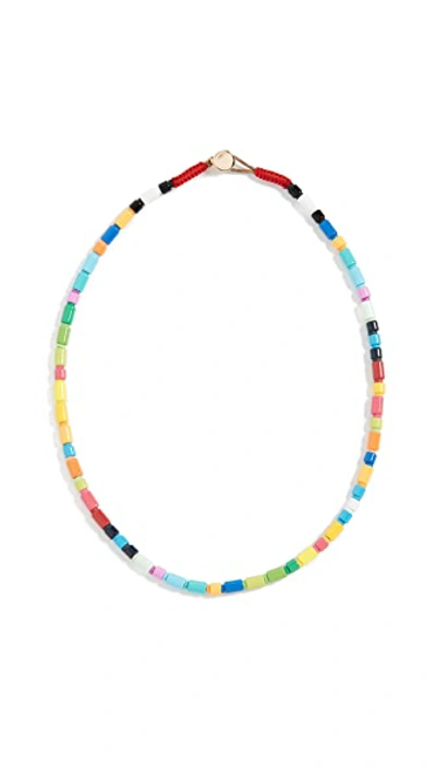 Shop Roxanne Assoulin Starburst U-tube Necklace In Multi