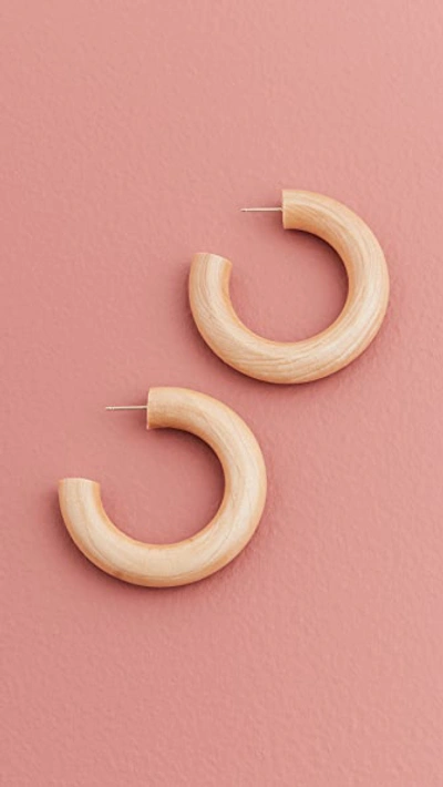 Shop Sophie Monet The Small Pine Hoops