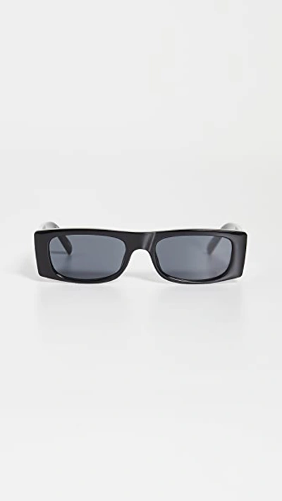 Shop Le Specs Recovery Sunglasses In Black