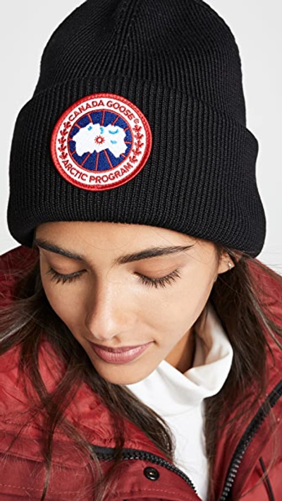 Shop Canada Goose Arctic Disc Hat In Black