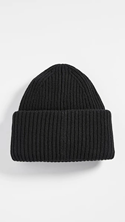Shop Acne Studios Pansy N Face Hat In Black