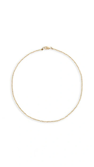 Shop Alexa Leigh 2mm Yellow Gold Necklace