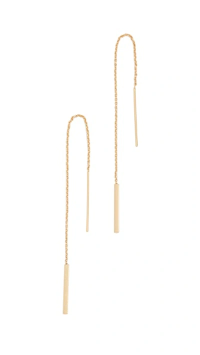 Shop Madewell Delicate Threader Earrings