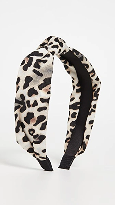 Shop Shashi Bengali Headband In Leopard