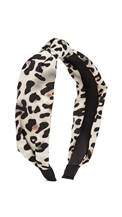 Shop Shashi Bengali Headband In Leopard