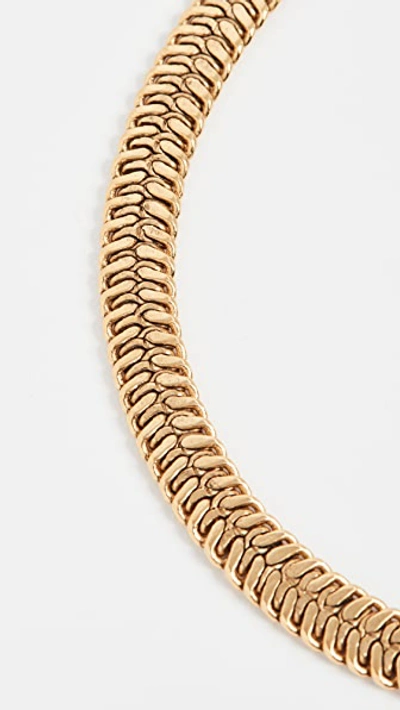 Shop Brinker & Eliza Zoe Necklace In Gold