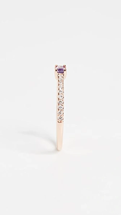 Shop My Story 14k The Julia Birthstone Ring - February In February - Amethyst