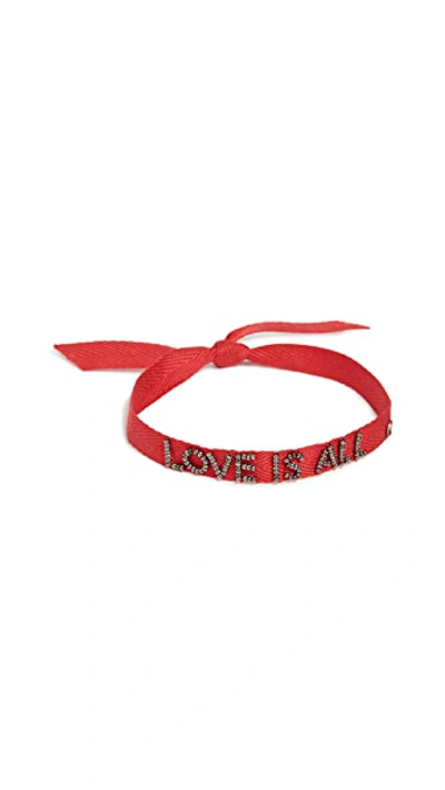 Shop Roxanne Assoulin Tie One On Love Is All Red