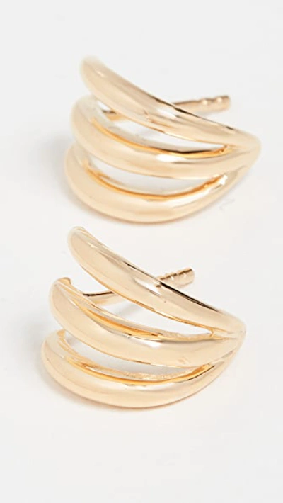 Shop Missoma Gold Claw Studs