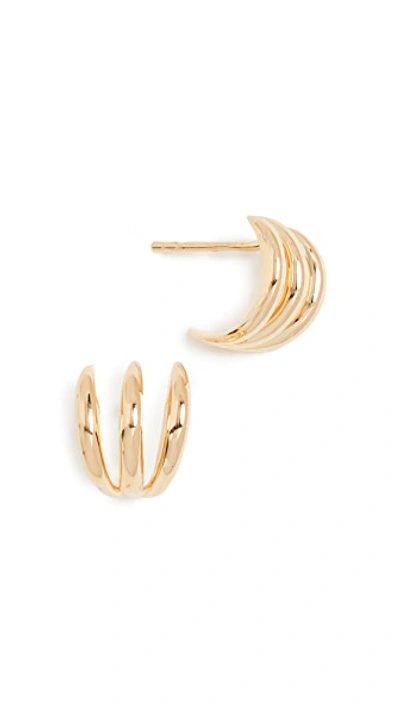 Shop Missoma Gold Claw Studs