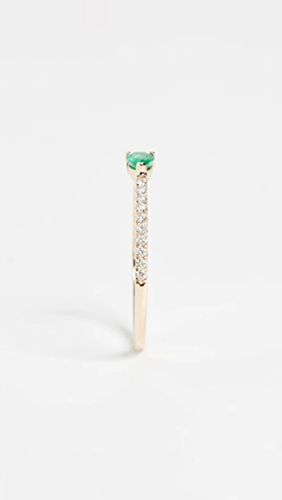 Shop My Story 14k The Layla Ring In Emerald