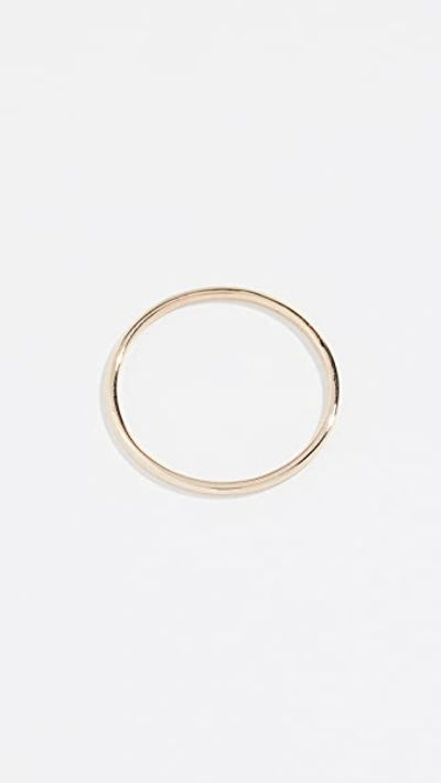 Shop Zoë Chicco 14k Gold Thin Band Ring