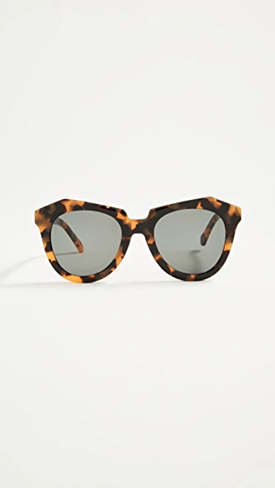 Shop Karen Walker The Number One Sunglasses In Crazy Tort