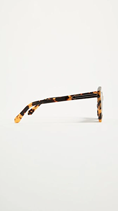 Shop Karen Walker The Number One Sunglasses In Crazy Tort