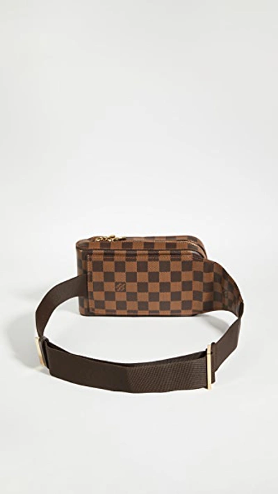 Shop Shopbop Archive Louis Vuitton Damier Geronimos Bag In Brown