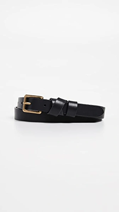 Shop Madewell Leather Crisscross Skinny Belt