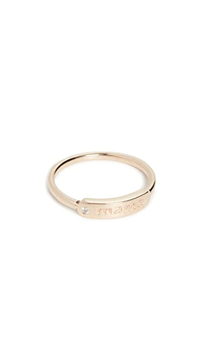 Shop My Story 14k The Twiggy - Mama In Yellow Gold