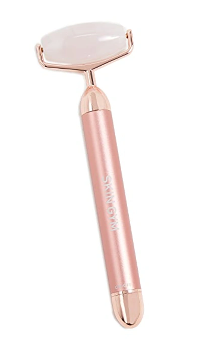 Shop Skin Gym Vibrating Lift & Contour Beauty Tool In Rose Quartz