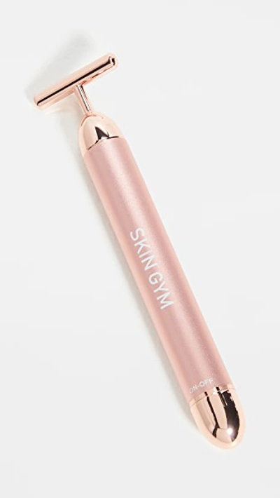 Shop Skin Gym Beauty Lifter Vibrating T-bar Tool In Rose Gold